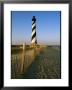Cape Hatteras Lighthouse With Surrounding Sand Fence by Steve Winter Limited Edition Pricing Art Print