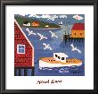 Boats In Harbor by Maud Lewis Limited Edition Print