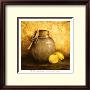 Tea Crocks And Lemon by Peggy Thatch Sibley Limited Edition Print
