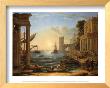 Seaport With The Embarkation Of The Queen Of Sheba, 1648 by Claude Lorrain Limited Edition Print