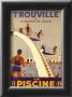 Trouville Piscine by Françoise Unel Limited Edition Pricing Art Print