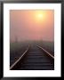 Railway Track At Sunrise, Ross-Shire, Scotland by Iain Sarjeant Limited Edition Print