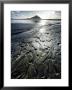 Sand Patterns And St. Michaels Mount, Cornwall by David Clapp Limited Edition Print