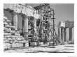 Scaffolding Used During Restoration Work On The Parthenon by W. Robert Moore Limited Edition Print