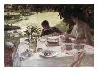 Lunch In The Garden by Giuseppe De Nittis Limited Edition Pricing Art Print