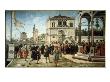 Arrival Of The English Ambassadors by Vittore Carpaccio Limited Edition Pricing Art Print