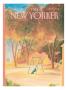 The New Yorker Cover - September 9, 1985 by Jean-Jacques Sempã© Limited Edition Print