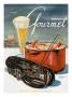 Gourmet Cover - July 1945 by Henry Stahlhut Limited Edition Print