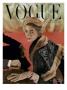 Vogue Cover - November 1948 by John Rawlings Limited Edition Print