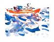 Fishingboat by Oskar Koller Limited Edition Pricing Art Print