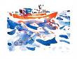 Fishingboat by Oskar Koller Limited Edition Print