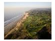 Torrey Pine Municpal G. Cse., South Course, Aerial by Stephen Szurlej Limited Edition Print