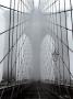 Foggy Day On Brooklyn Bridge by Henri Silberman Limited Edition Pricing Art Print