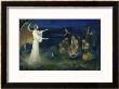 Angel Announcing The Birth Of Christ To Shepherds by Robert Leinweber Limited Edition Pricing Art Print