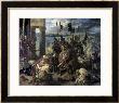 Prise De Constantinople Par Les Croises by Eugene Delacroix Limited Edition Print