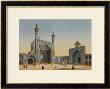 View Of The Courtyard Of The Mesdjid-I-Shah, Isfahan, From Modern Monuments Of Persia by Pascal Xavier Coste Limited Edition Print