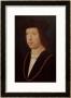 Portrait Of Ferdinand Ii King Of Spain by Master Of The Legend Of St. Madeleine Limited Edition Print