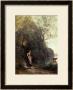 A Peasant Woman Grazing A Cow At The Edge Of A Forest by Jean-Baptiste-Camille Corot Limited Edition Print