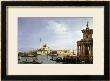 The Island Of San Giorgio Maggiore, Venice With The Punta Della Dogana And Numerous Vessels by Canaletto Limited Edition Print