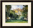 The House At Jas De Bouffan, 1882- 1885 by Paul Cã©Zanne Limited Edition Print