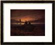 Moon Rising Over The Sea, 1822 by Caspar David Friedrich Limited Edition Print