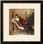 Portrait Of Countess Michael Karolyi Reclining, Full Length, On A Divan by John Quincy Adams Limited Edition Pricing Art Print