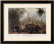 View Of The Great Dagon Pagoda And Adjacent Scenery Taken On The Eastern Road From Rangoon by Joseph Moore Limited Edition Print