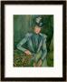 Woman In Blue (Madame Cezanne) 1900-02 by Paul Cã©Zanne Limited Edition Print