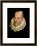 Portrait Of Miguel De Cervantes Y Saavedra 1600 by Juan De Jauregui Y Aguilar Limited Edition Pricing Art Print