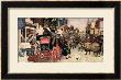 The Election Parade At Eatanswill, From The Pickwick Papers by Albert Ludovici Ii Limited Edition Print