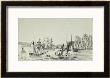 The Battery And Port Of New York, 1831 by Gustave De Beaumont Limited Edition Print