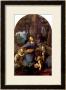 The Virgin Of The Rocks (With The Infant St. John Adoring The Infant Christ) Circa 1508 by Leonardo Da Vinci Limited Edition Print