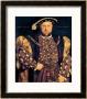 Portrait Of Henry Viii (1491-1547) Aged 49, 1540 by Hans Holbein The Younger Limited Edition Print