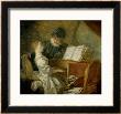 The Music Lesson by Jean-Honore Fragonard Limited Edition Pricing Art Print