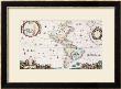 Hand-Coloured Engraved Map Of The Americas, Circa 1696 by Cornelis Iii Danckerts Limited Edition Pricing Art Print