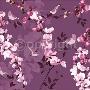 Mauve Blossom Birds by Kate Knight Limited Edition Print