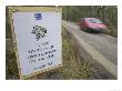 Warning Sign To Motorists Of Frogs Crossing, Scotland by Mark Hamblin Limited Edition Print