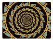 Abstract Circular Fractal Design by Albert Klein Limited Edition Print
