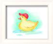 Rubber Duckies: Baseball Duck by Emily Duffy Limited Edition Print