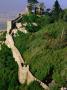 Walls And Surrounding Trees Of Castelo Dos Mouros, Sintra, Portugal by Bethune Carmichael Limited Edition Print