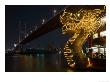 Dragon Outside Floating Chinese Restaurant Under Nanpu Bridge, Shanghai, China by Paul Souders Limited Edition Print