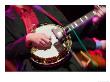 Banjo Player Detail, Grand Ole Opry At Ryman Auditorium, Nashville, Tennessee, Usa by Walter Bibikow Limited Edition Print