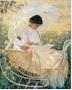 Young Mother In The Garden by Mary Cassatt Limited Edition Print