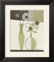 Green And White Flowers Ii by Cheryl Lee Limited Edition Print