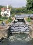 Lock, River Thames, Goring, Oxfordshire, England, United Kingdom by Brigitte Bott Limited Edition Print