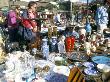 China And Glass Stall, Bermondsey Antiques Market, London, England, United Kingdom by Brigitte Bott Limited Edition Print