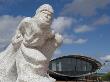 Captain Scott Memorial Statue, Cardiff Bay, Cardiff, Wales (Cymru), United Kingdom by Charles Bowman Limited Edition Print