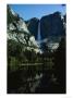 Yosemite Falls Behind A Still Lake, California by James P. Blair Limited Edition Pricing Art Print