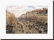 Boulevard Montmartre, Afternoon Sun, 1897 by Camille Pissarro Limited Edition Print