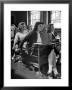 High School Student Passing Note To Classmate Sitting Behind Her by Nina Leen Limited Edition Print